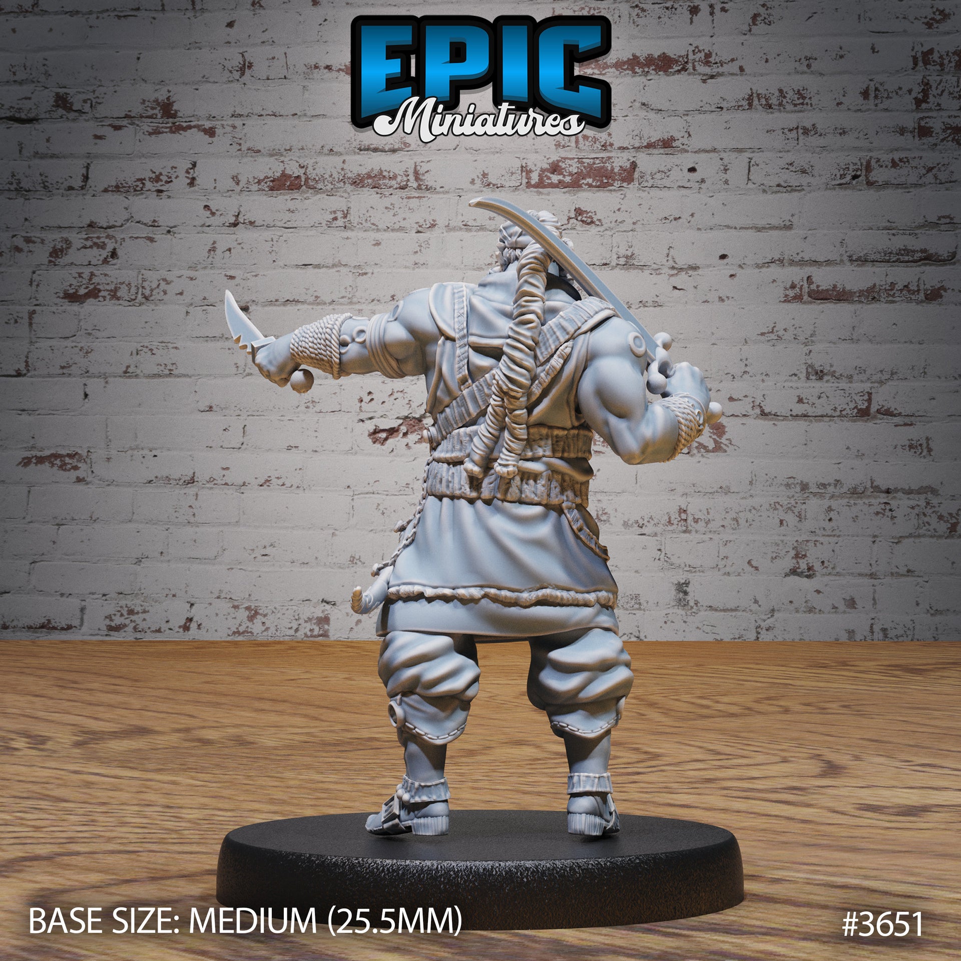 Coast Bandit- Epic Miniatures | 28mm | 32mm | Bandit Camp | Pirate | Sailor | Docks | Sea | Ocean