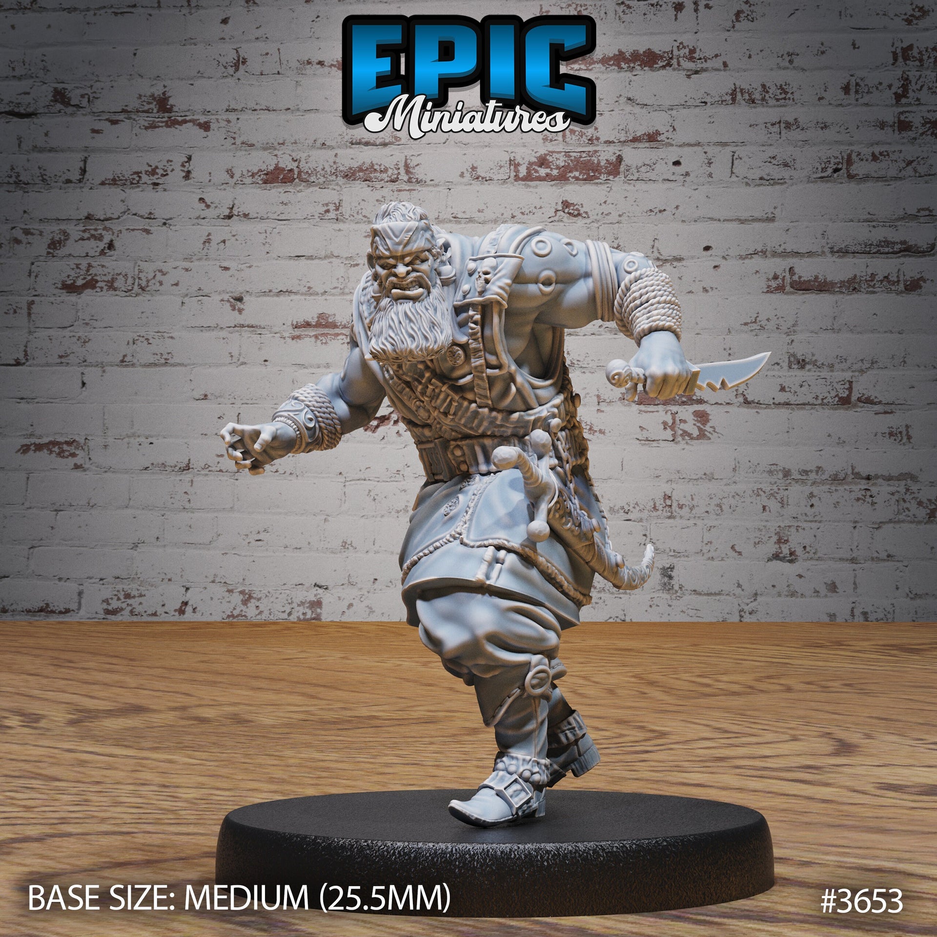 Coast Bandit- Epic Miniatures | 28mm | 32mm | Bandit Camp | Pirate | Sailor | Docks | Sea | Ocean