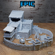 Bandit Stronghold- Epic Miniatures | 28mm | 32mm | Bandit Camp | Castle | Fort | Encampment