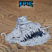 Mimic Treasure- Epic Miniatures | 28mm | 32mm | Bandit Camp | Gold | Pile | Chest | Trap