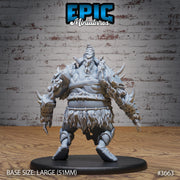 Boar Folk Outlaw - Epic Miniatures | 28mm | 32mm | Bandit Camp | Fighter | Pig | Warrior