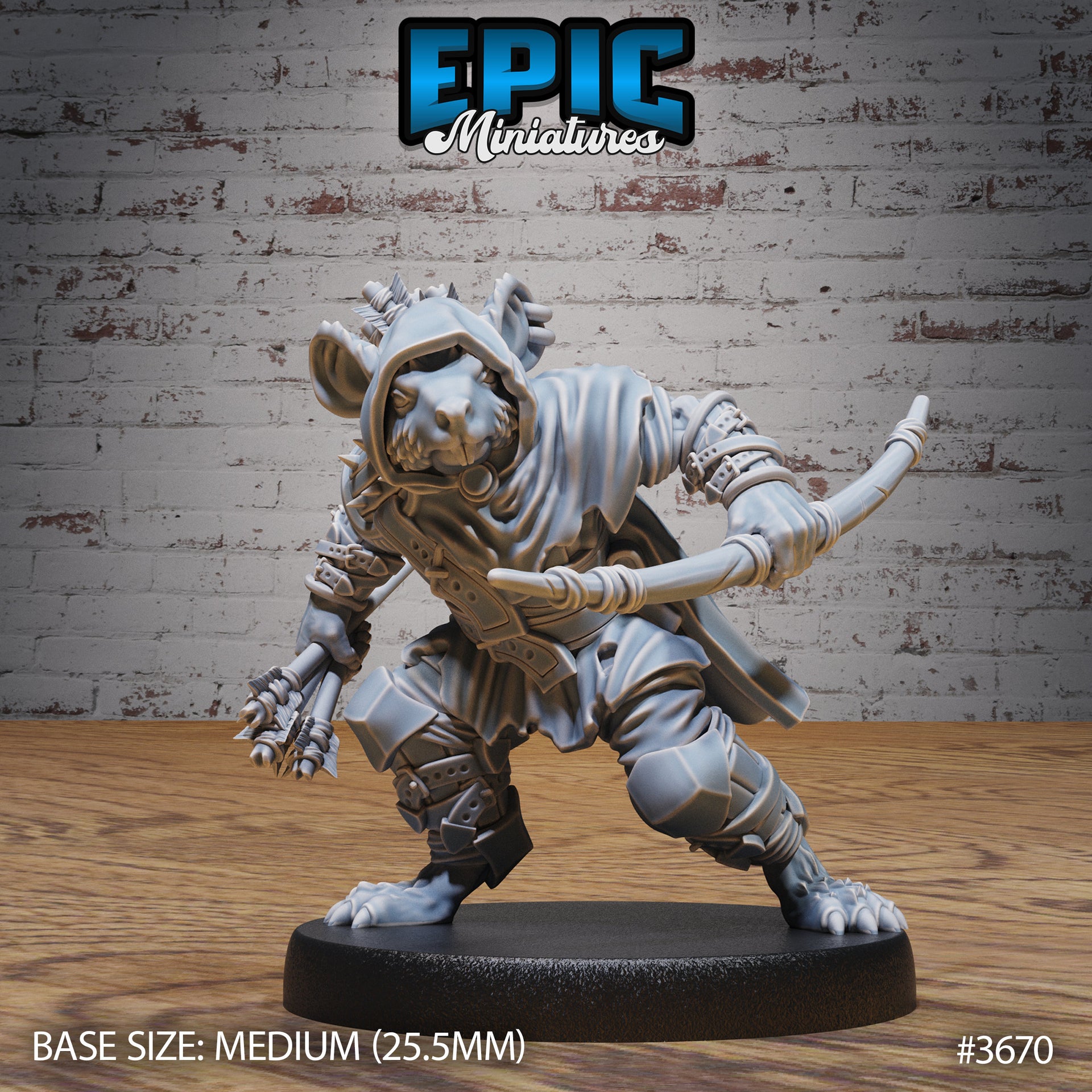 Mice Folk Raiders - Epic Miniatures | 28mm | 32mm | Bandit Camp | Pirate | Thief | Rogue | Bomber | Assassin | Thief