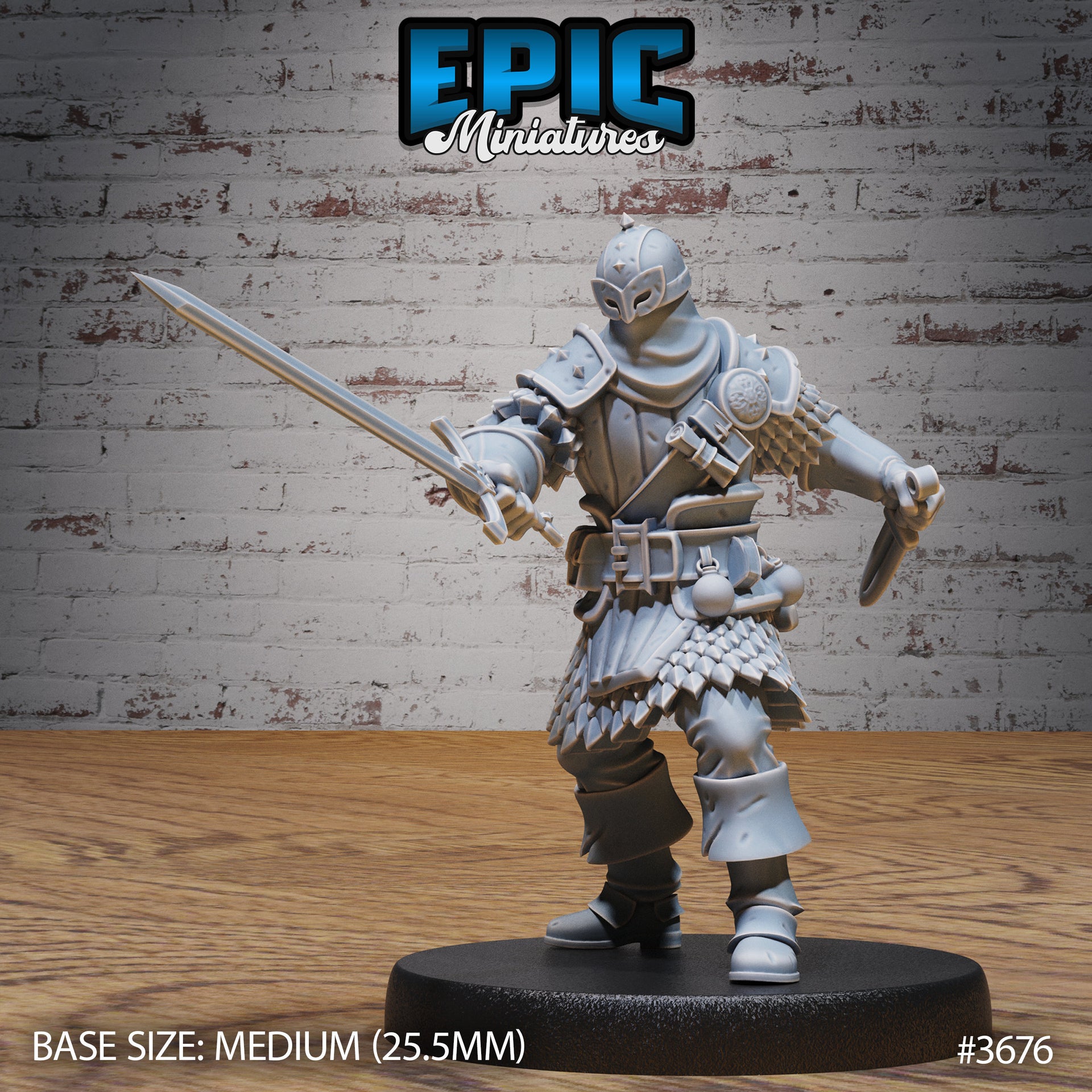 Masked Bandit - Epic Miniatures | 28mm | 32mm | Bandit Camp | Fighter | Mercenary | Warrior