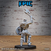 Half Orc Marauder Female - Epic Miniatures | 28mm | 32mm | Bandit Camp | Fighter | Mercenary | Warrior