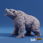 Crag Bear - Arcane Minis | 32mm | Risky Racing | Grizzly | Brown