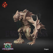 Dagon - Crippled God Foundry - Monstrober | 32mm | Cthulhu | Lovecraft | Eldritch | Demon | Fish man | Sea monster | Giant