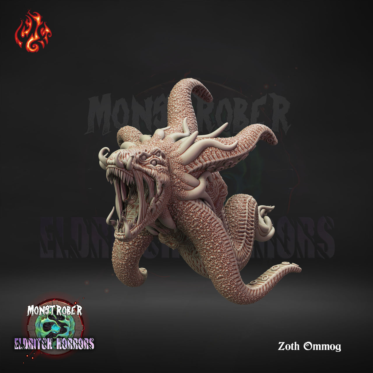 Zoth Ommog - Crippled God Foundry - Monstrober | 32mm | Cthulhu | Lovecraft | Eldritch | Demon | Alien