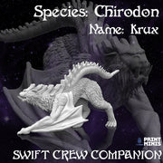 Chiroidon, Alien Pet - Print Minis | Sci Fi | Dragon | Tiger
