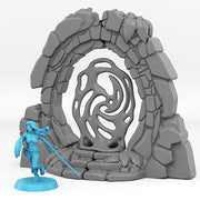 Jurassic Portal With Its Forgotten Effect - Print Your Monsters, Fantastic Portals | 32mm | Crypt | Graveyard | Tomb