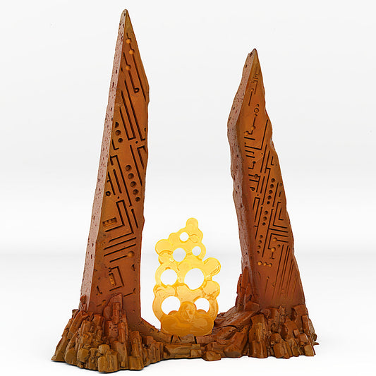 Mars Portal With Its Strange Cloud Effect - Print Your Monsters, Fantastic Portals | 32mm | Alien | Ancient | Scifi