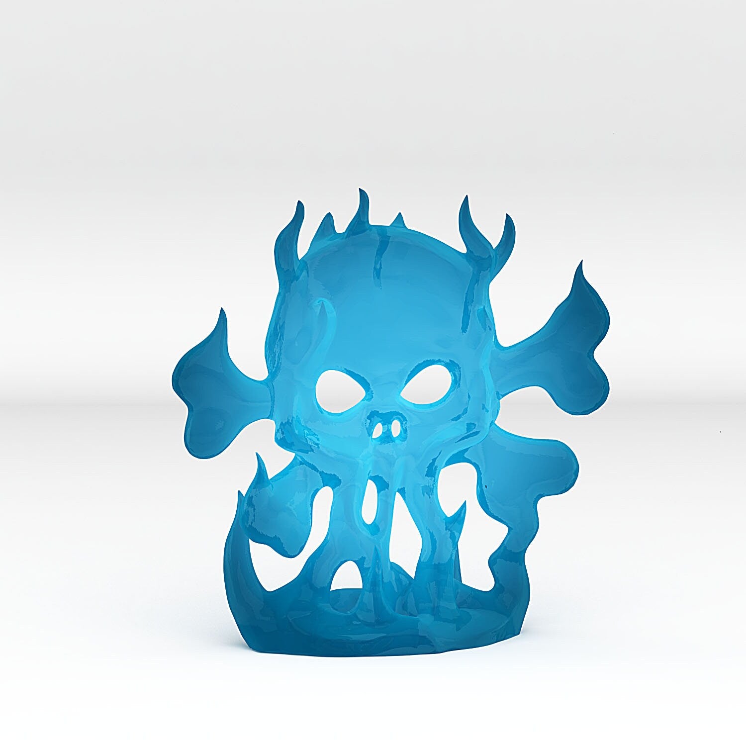 Pirate Island Portal With Its Pirate Skull Effect - Print Your Monsters, Fantastic Portals | 32mm | Desert | Palm Tree
