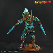 Giant Saphire Guardian, Print Your Monsters | 32mm | Elemental | Crystal | Gem | Golem
