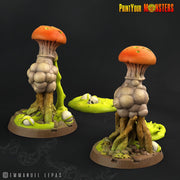 Toxic Mushrooms, Print Your Monsters | 32mm | Fungus | Vomit | Slime | Spores
