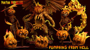 Soldier Pumpkins - Print Your Monsters | D&D | 32mm | Summon | Golem | Elemental | Demon | Skeleton | Giant