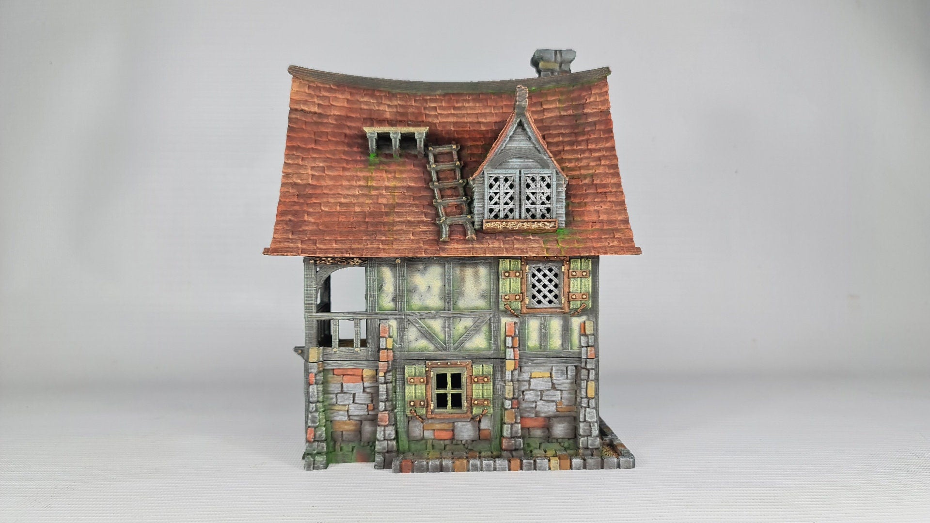 Beetroot House - 3DP4U Medieval Town | Miniature | Wargaming | Roleplaying Games | 32mm | Hut | Playable | Filament | 3d printed