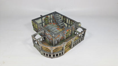 The Cobalt Dragon - 3DP4U Medieval Town | Miniature | Wargaming | Roleplaying Games | 32mm | Inn | Playable | Filament | 3d printed