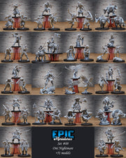 Oni Rival- Epic Miniatures | 28mm | 32mm | Oni Nightmare | Yokai | Demon | Japanese Folklore | Fighter | Hunter