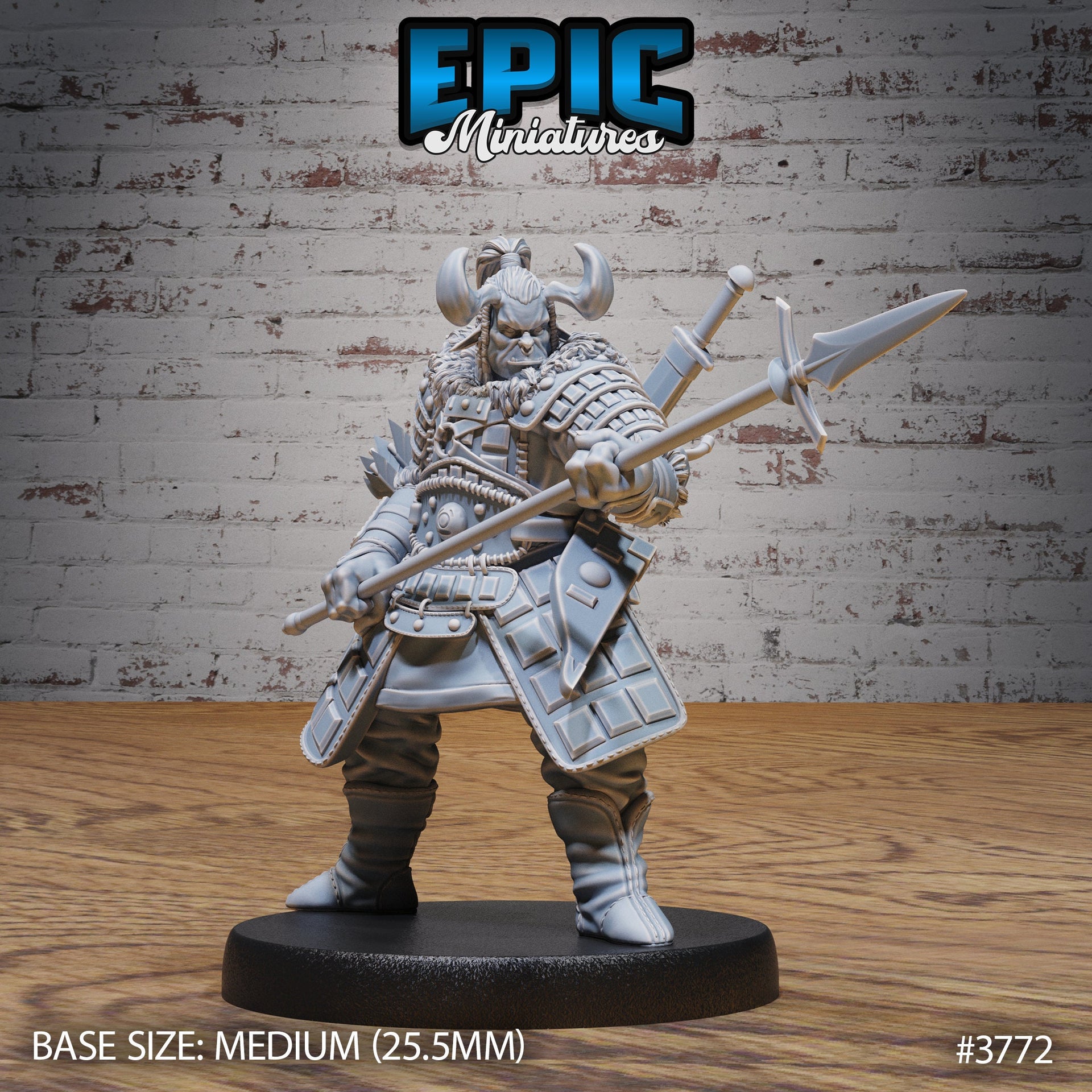 Orc Samurai - Epic Miniatures | 28mm | 32mm | Oni Nightmare | Fighter | Warrior | Ronin | Mercenary