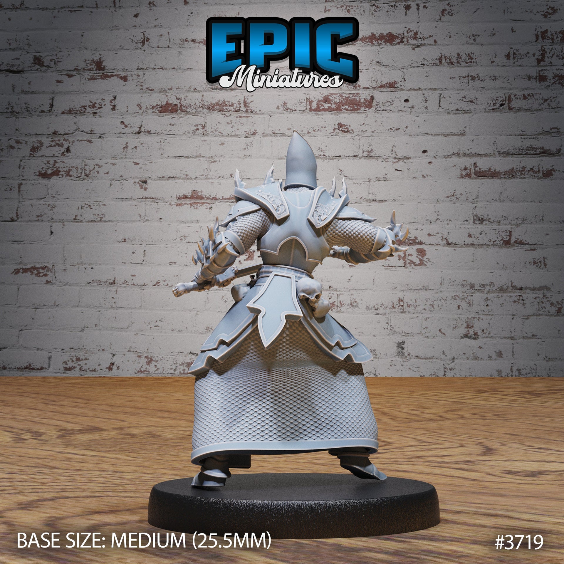 Cult Knight- Epic Miniatures | 28mm | 32mm | Eldritch Darkness | Paladin | Soldier | Fighter