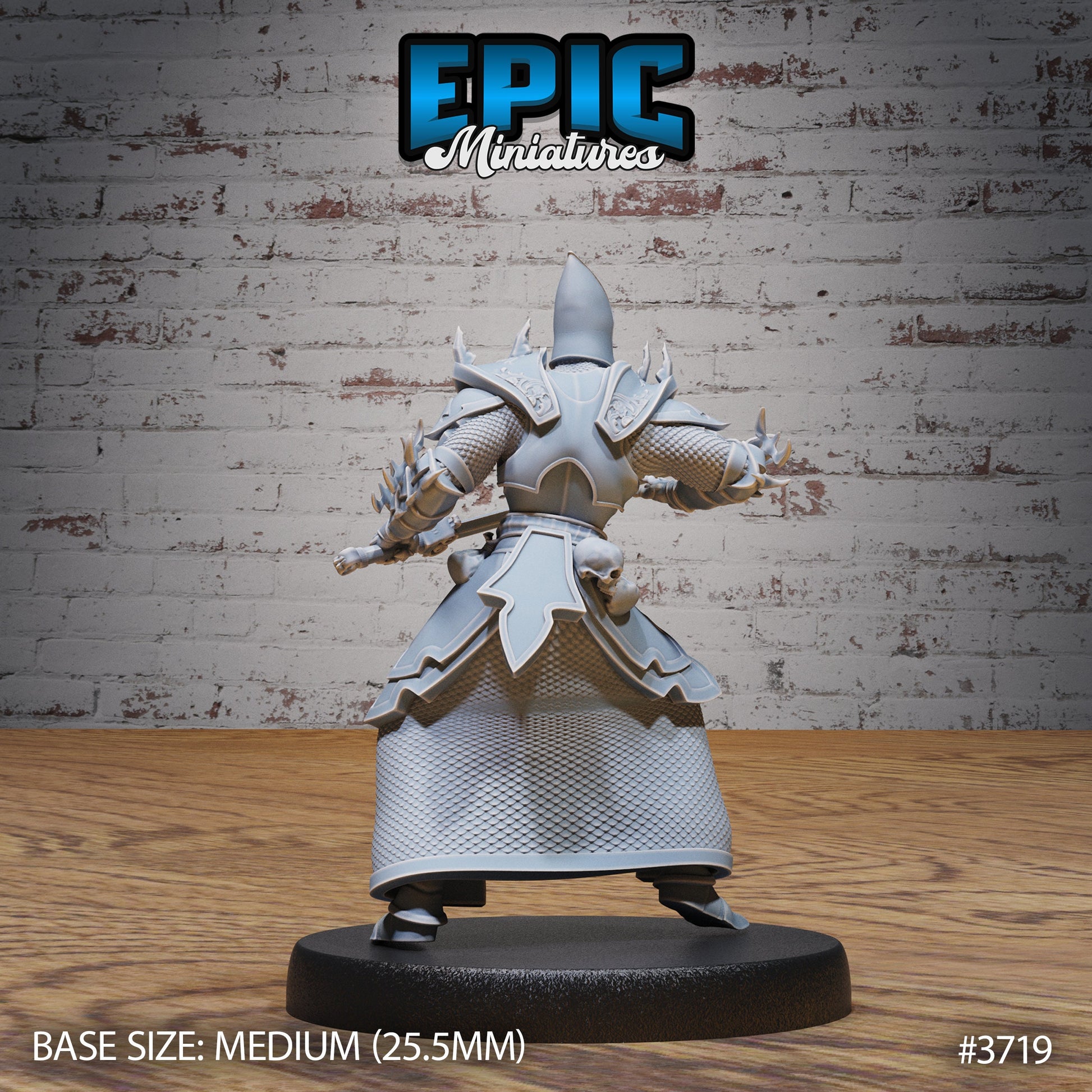 Cult Knight- Epic Miniatures | 28mm | 32mm | Eldritch Darkness | Paladin | Soldier | Fighter