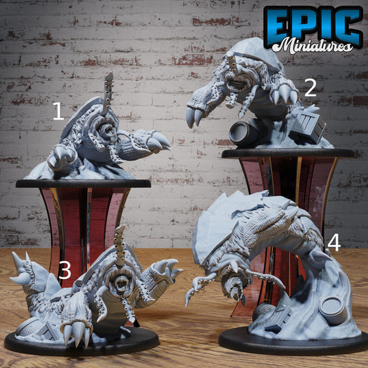 Subterranean Horror - Epic Miniatures | 28mm | 32mm | Eldritch Darkness | Worm | Bug | Demon