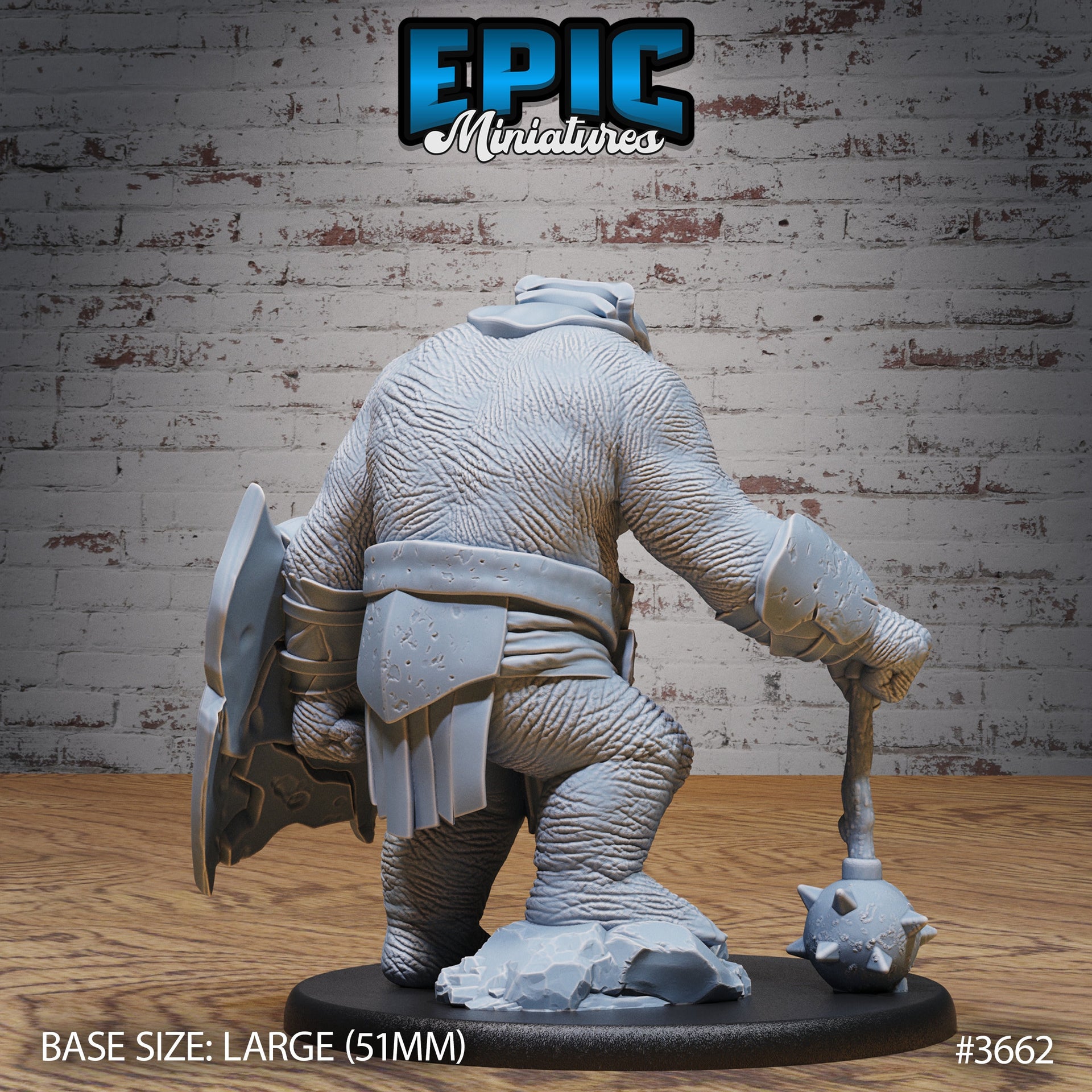 Marauder Troll - Epic Miniatures | 28mm | 32mm | Bandit Camp | Fighter | Siege | Ogre | War