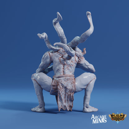 Void Zombie - Arcane Minis | 32mm | The Nightmare Express | Demon | Devil | Possessed | Chaos | Tentacle