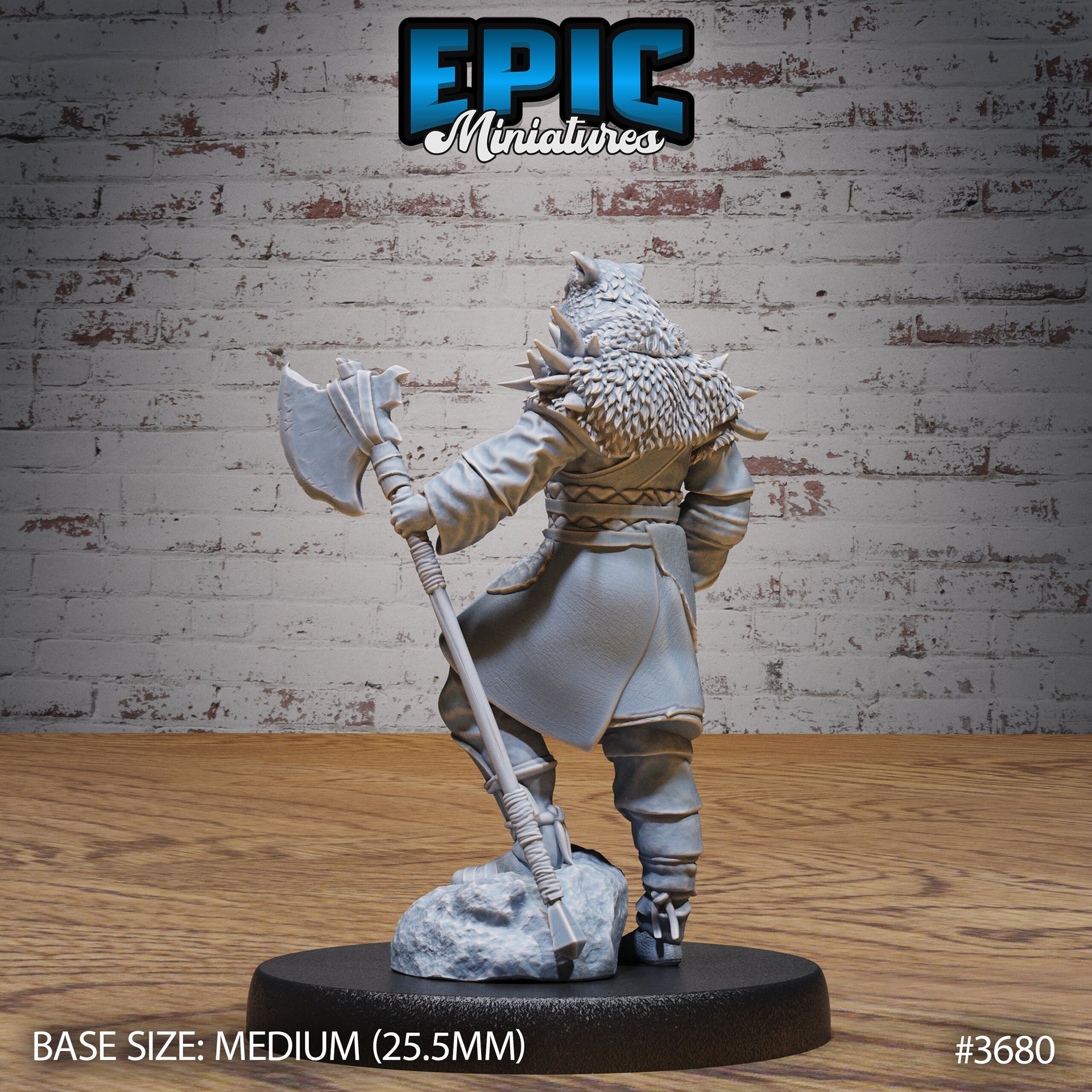 Masked Wolf Bandit - Epic Miniatures | 28mm | 32mm | Bandit Camp | Fighter | Mercenary | Warrior