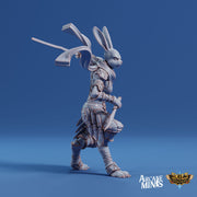 Warrel Rogue - Arcane Minis | 32mm | Risky Racing | Rabbit Folk | Bandit | Thief