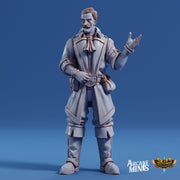 Human Merchant - Arcane Minis | 32mm | Swindlers Luck | Rogue | Traveler | Gentlemen