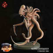 Nilvorax Broodwarden, Xeno Mind controller - Crippled God Foundry - The Awakening | 32mm | Scifi | Alien Hives | Physic | Eldergod