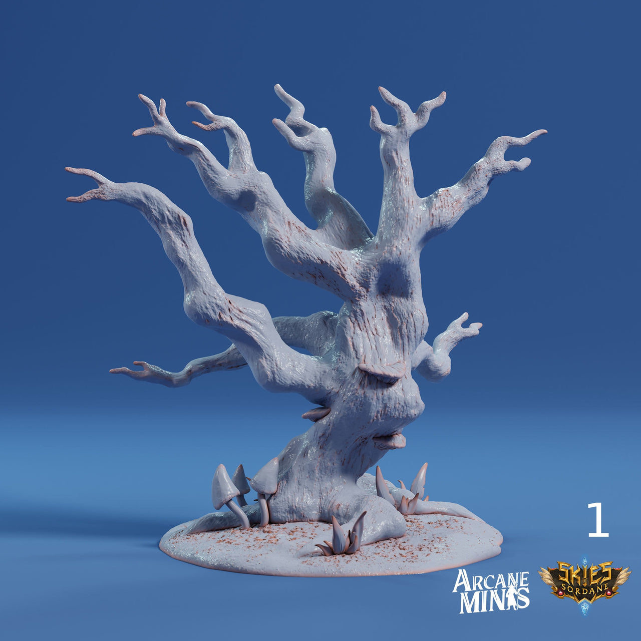 Tangled Hunt Scatter Terrain - Arcane Minis | The Tangled Hunt | 32mm | Tree | Plant