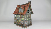 Beetroot House - 3DP4U Medieval Town | Miniature | Wargaming | Roleplaying Games | 32mm | Hut | Playable | Filament | 3d printed