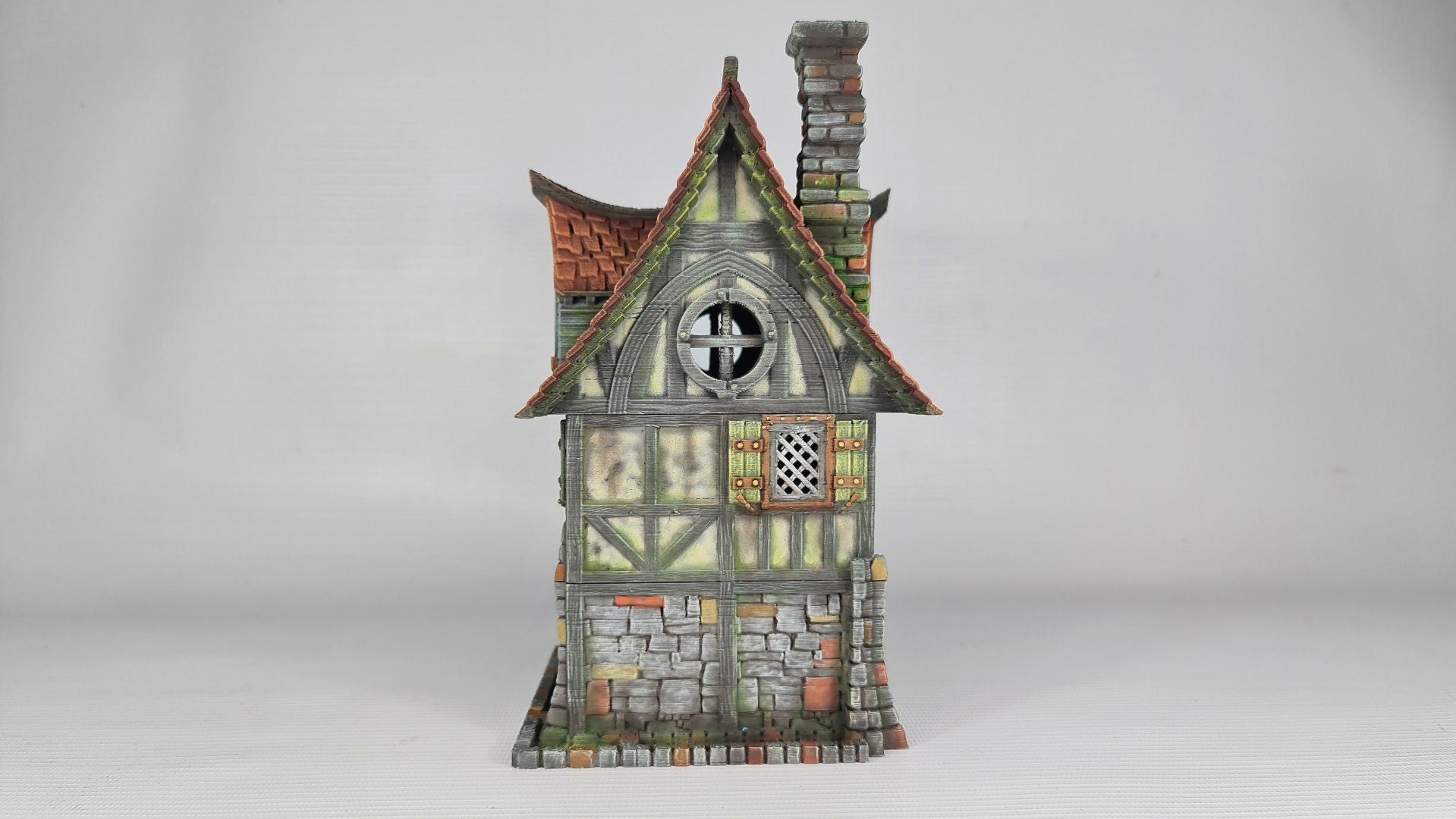Beetroot House - 3DP4U Medieval Town | Miniature | Wargaming | Roleplaying Games | 32mm | Hut | Playable | Filament | 3d printed
