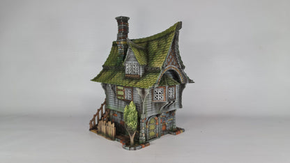 Cabbagetop Manor - 3DP4U Medieval Town | Miniature | Wargaming | Roleplaying Games | 32mm | Inn | House | Playable | Filament | 3d printed