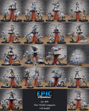 Apex Rain Forest Cat - Epic Miniatures | New World Conquest | 28mm | 32mm | Tiger | Lightning | Elemental