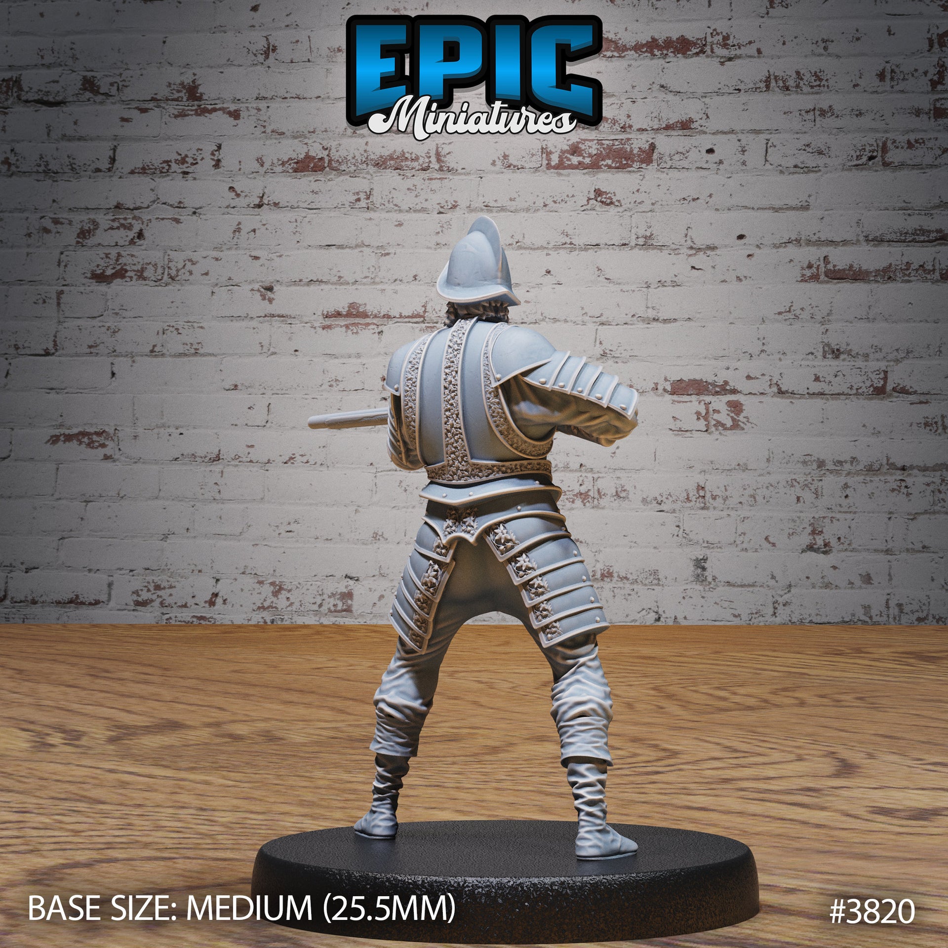 Conquistador- Epic Miniatures | New World Conquest | 28mm | 32mm | Armadillo Folk | Spanish | Soldier | Musketeer