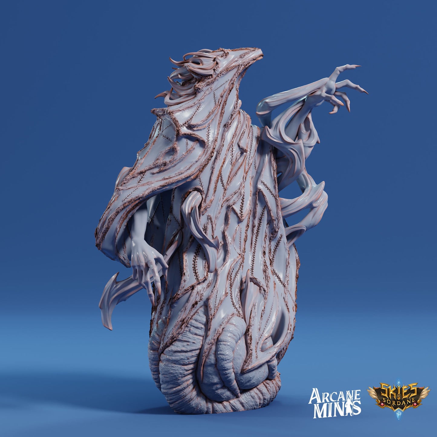 Ethershade - Arcane Minis | 32mm | The Nightmare Express | Ghost | Wraith | Rags | Demon | Devil | Death