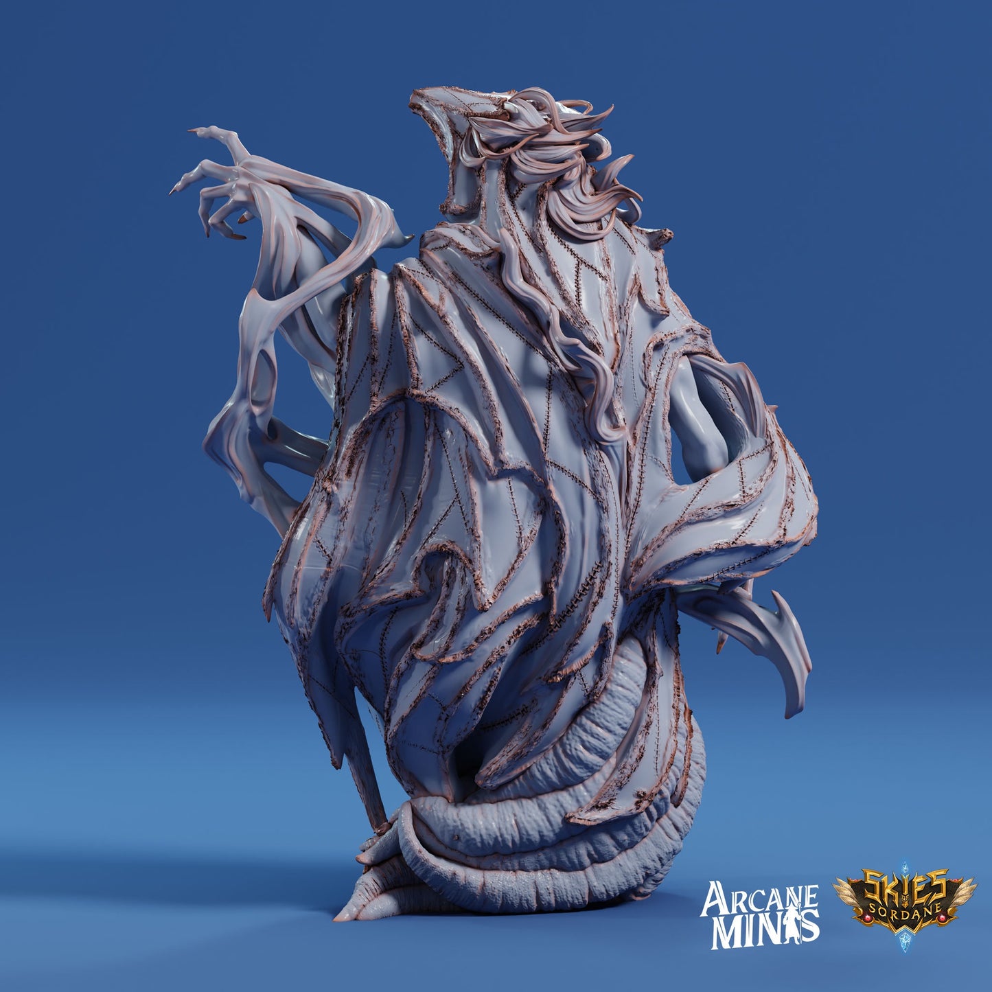 Ethershade - Arcane Minis | 32mm | The Nightmare Express | Ghost | Wraith | Rags | Demon | Devil | Death