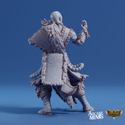 Human Monk Male- Arcane Minis | 32mm | The Nightmare Express | Martial Artist | Fighter