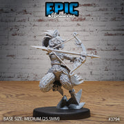 Parrot Bird Folk Female - Epic Miniatures | New World Conquest | 28mm | 32mm | Archer | Scout | Ranger | Rogue