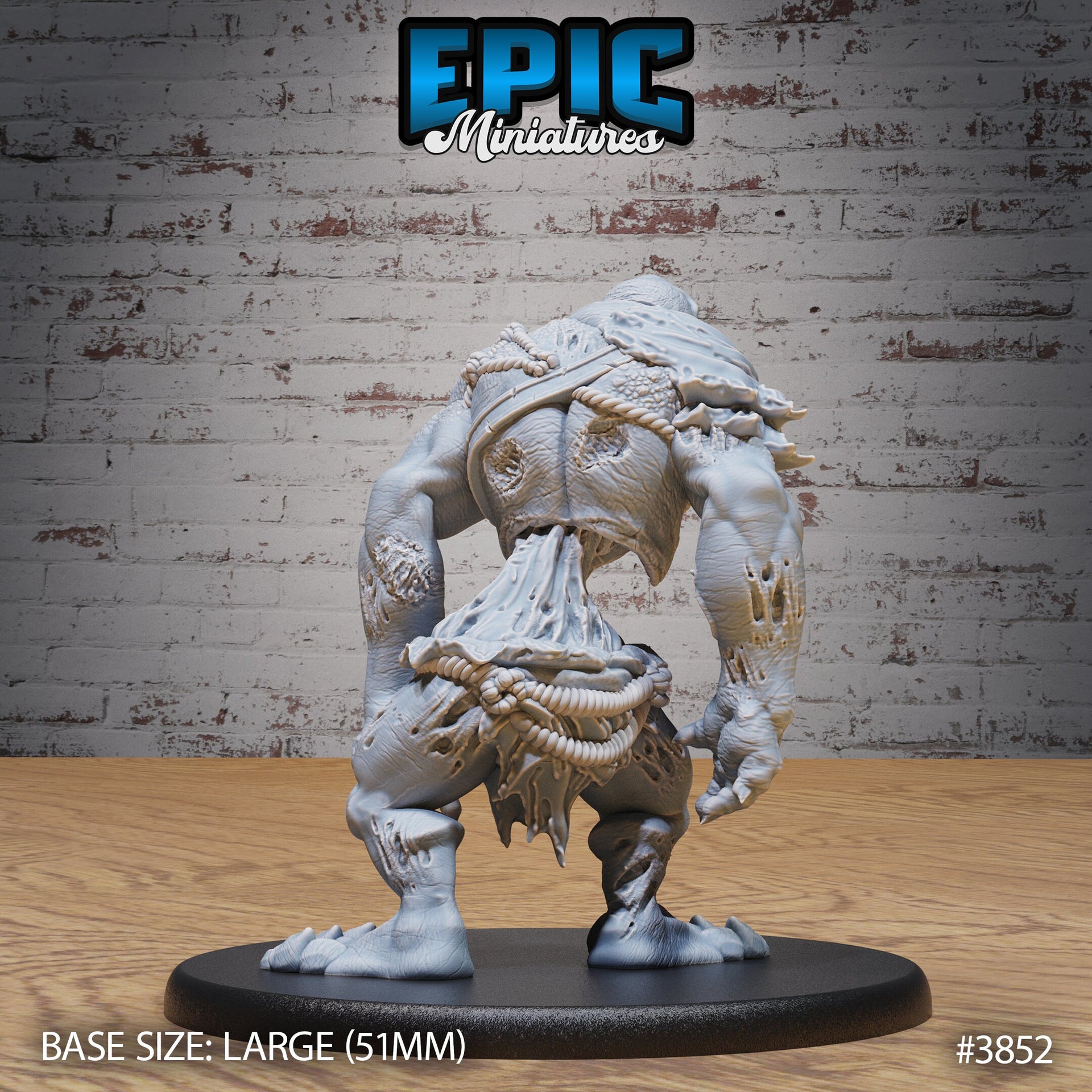 Big Flesh Ghoul - Epic Miniatures | Gruesome Graveyard | 28mm | 32mm | Zombie | Undead | Demon