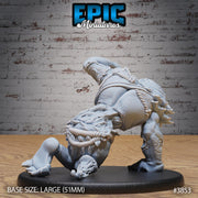 Big Flesh Ghoul - Epic Miniatures | Gruesome Graveyard | 28mm | 32mm | Zombie | Undead | Demon