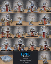 Arch-Necromancer - Epic Miniatures | Gruesome Graveyard | 28mm | 32mm | Necromancer | Skeleton | Warlock | Lich