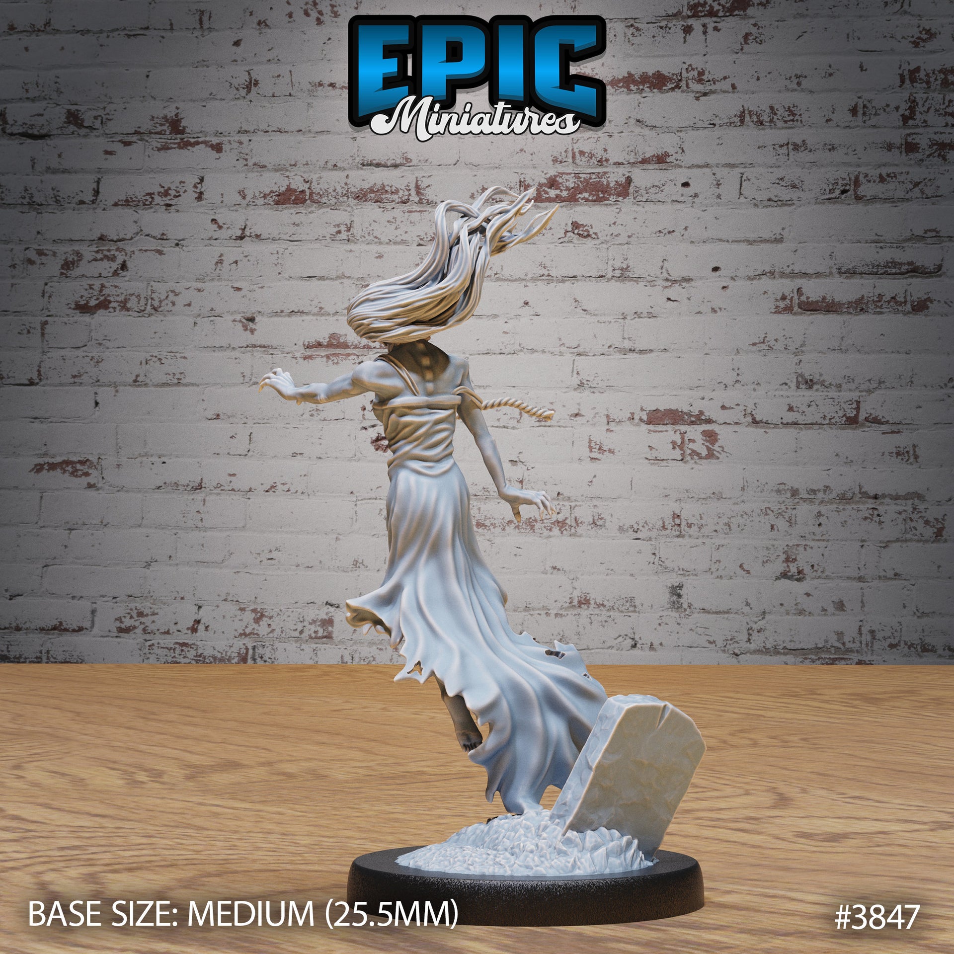 Banshee Classic - Epic Miniatures | Gruesome Graveyard | 28mm | 32mm | Undead | Ghost | Wight