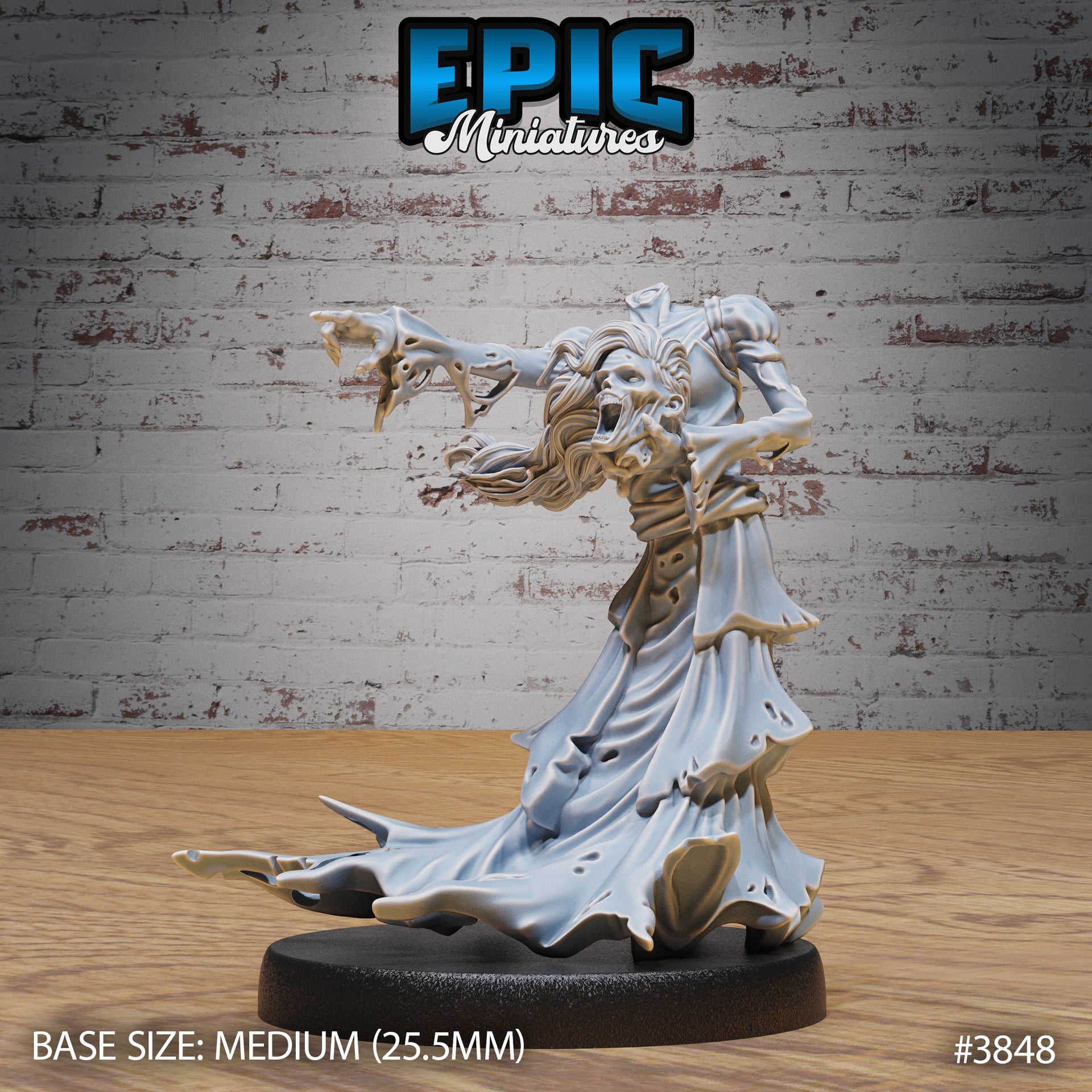 Banshee Classic - Epic Miniatures | Gruesome Graveyard | 28mm | 32mm | Undead | Ghost | Wight