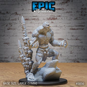 Claw Ghoul - Epic Miniatures | Gruesome Graveyard | 28mm | 32mm | Zombie | Undead | Demon | Brute