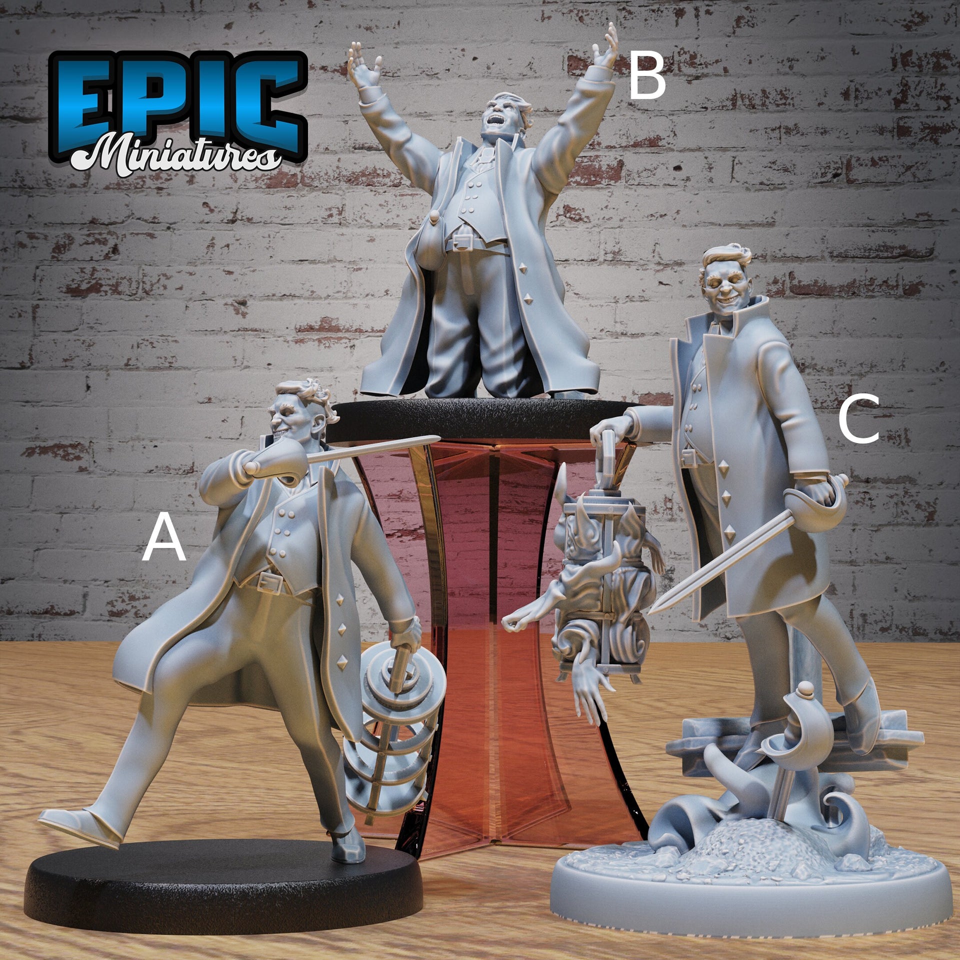 Laughing Ghost - Epic Miniatures | Gruesome Graveyard | 28mm | 32mm | Spirit | Evil | Demon | Possessed