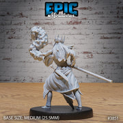 Lich Female - Epic Miniatures | Gruesome Graveyard | 28mm | 32mm | Necromancer | Skeleton | Warlock