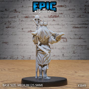 Lich Female - Epic Miniatures | Gruesome Graveyard | 28mm | 32mm | Necromancer | Skeleton | Warlock